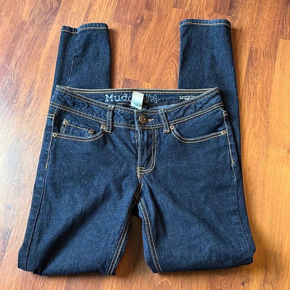 EUC Mudd jean leggings
